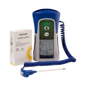 McKesson LUMEON Electronic Thermometer, Oral, Axillary - 4-Second Reading, Dual Scale, LCD Screen, 1 Count