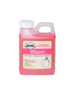 liquid harvest blazer spray tank cleaner, (8oz), for cleaning all chemical solution residue - spray tank cleaner for gardening and lawn