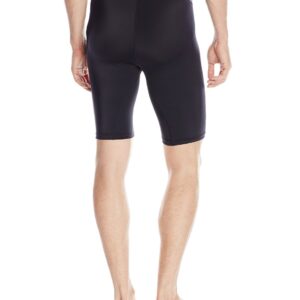 Shock Doctor Compression Shorts Cup INCLUDED - Athletic Supporter Underwear with Pocket and Cup - ADULT Black