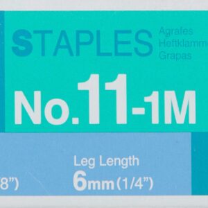 DHP comerpa SLU Max Staples – No. 11, Pack of 10, 1 m