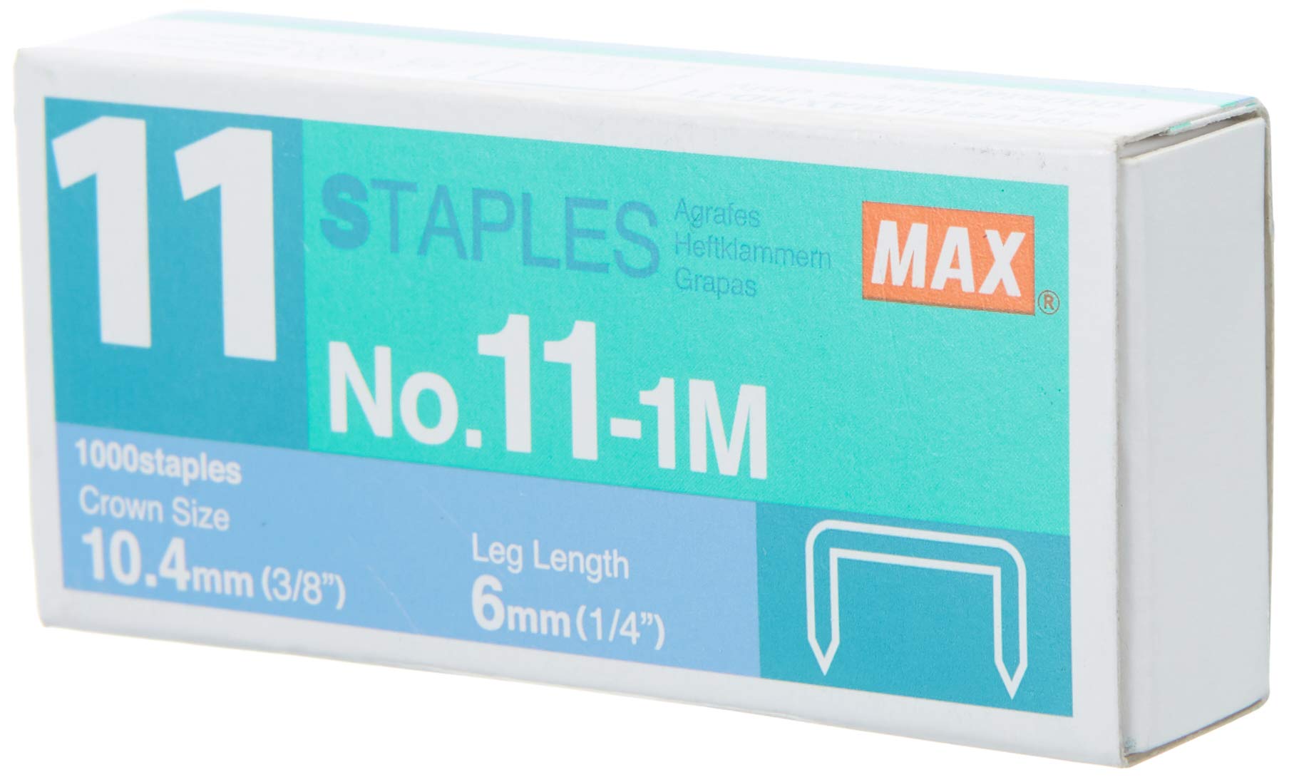 DHP comerpa SLU Max Staples – No. 11, Pack of 10, 1 m