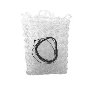 fishpond 12.5" Nomad Replacement Rubber Net Bag – Clear | Fits Nomad Native and Canyon Nets