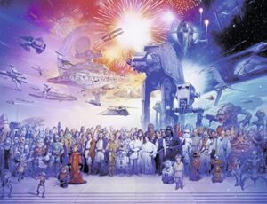 ravensburger star wars universe jigsaw puzzle - 2000 pieces | unique and interlocking pieces disney licensed | ideal for adults and kids aged 12 and up