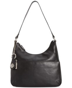 giani bernini nappa black leather hobo handbag