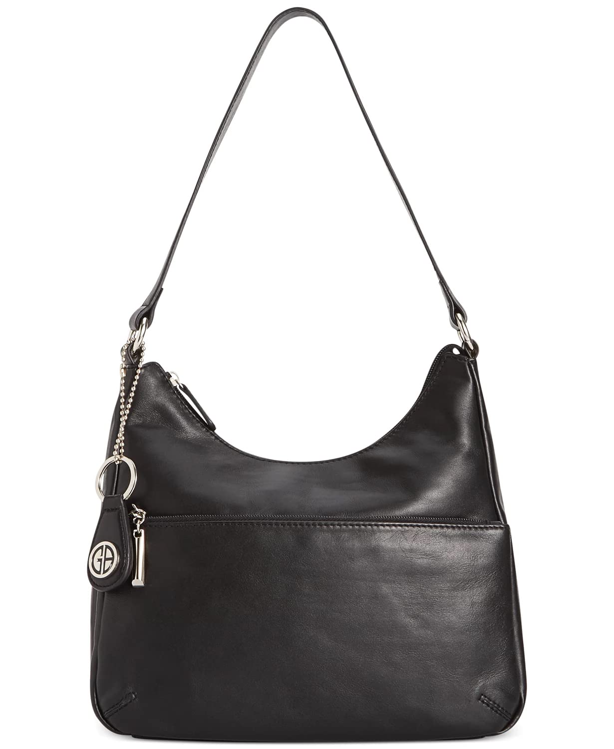 Giani Bernini Nappa Black Leather Hobo Handbag