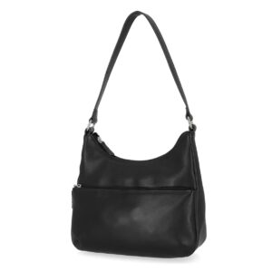 Giani Bernini Nappa Black Leather Hobo Handbag