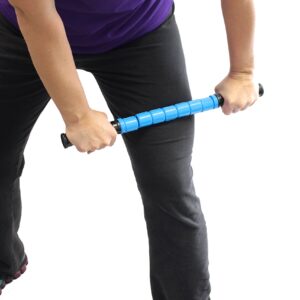 The Stick Massage Roller Original | Muscle Roller Massage Stick for Legs | Exercise Roller Massage Tools for Sports Athletes and Runners 17.75" - Original Blue