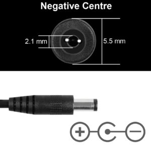 Mr.Power Guitar Effects Power Supply Adapter 9V DC 1A (1000mA) with Daisy Chain Cord Cable Free Insulated Cap (9V Adapter + 3 Way Cable)