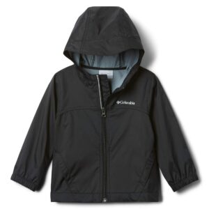 Columbia Toddler Boys Glennaker Rain Jacket, Black, 4T