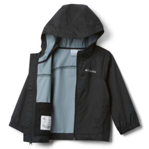 Columbia Toddler Boys Glennaker Rain Jacket, Black, 4T