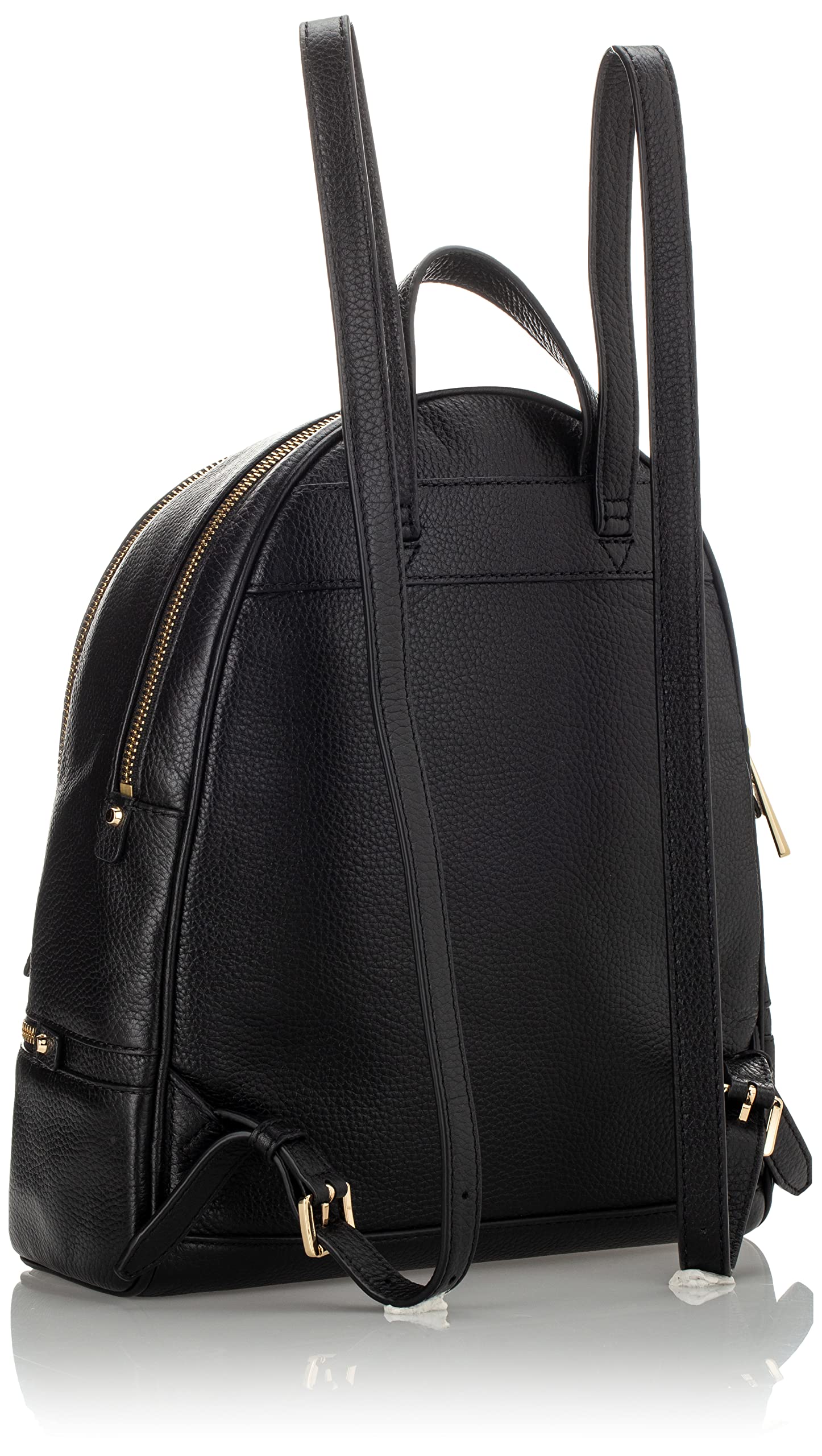 Michael Kors Rhea Zip Medium Leather Backpack, Black