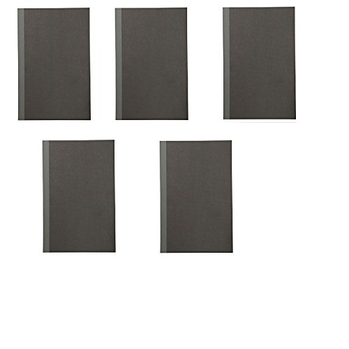 MUJI Notebook B5 5㎜ 30sheets - Pack of 5books Dark Gray