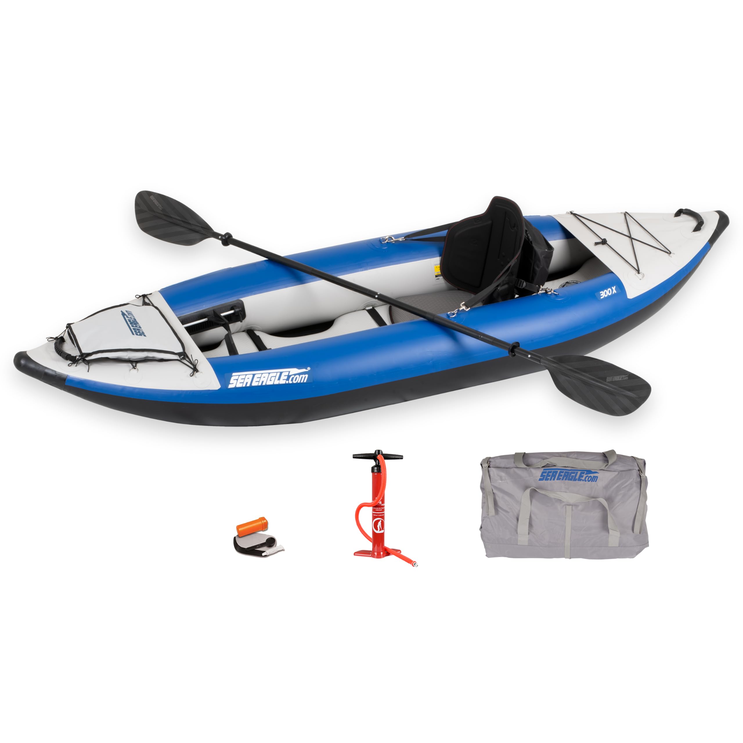 Sea Eagle SE300X Explorer Inflatable Kayak, Pro Package by Sea Eagle