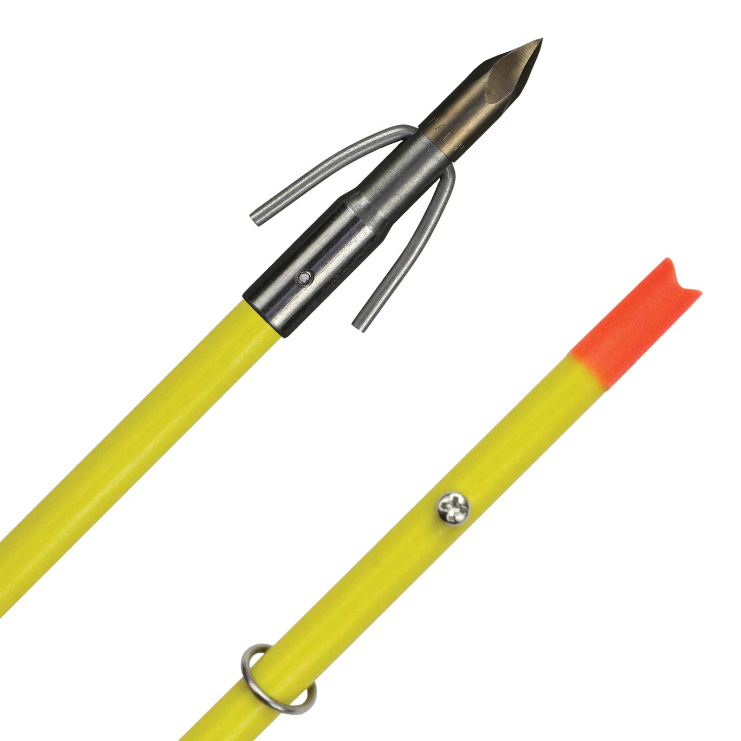 AMS Bowfishing Crossbow Bolt with Chaos Point, Yellow…