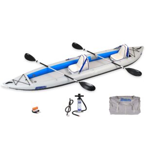 Sea Eagle 465 FastTrack Inflatable Kayak Deluxe 2 Person Package