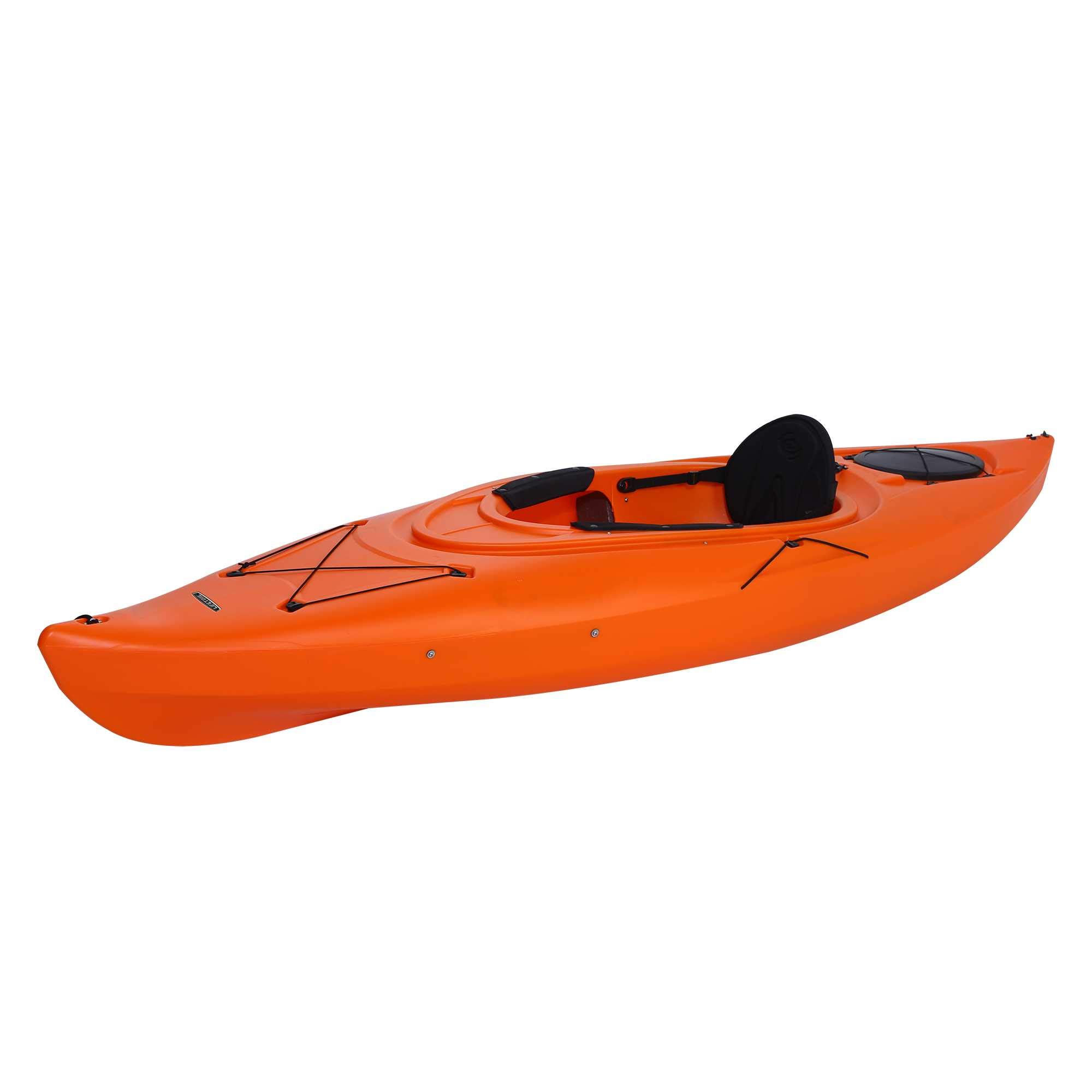 Emotion Guster Sit-Inside Kayak, Orange, 10'