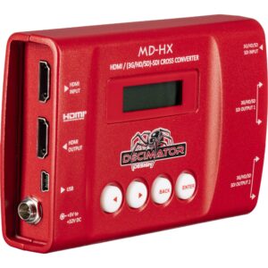 Decimator MD-HX HDMI and SDI Cross Converter with Scaling & Frame Rate Conversion