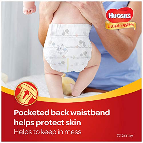 Huggies Little Snugglers Baby Diapers, Size 4, 144 Count, Unisex-Babies