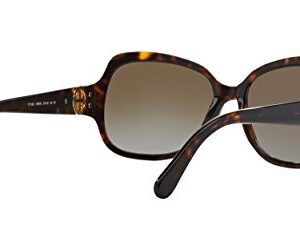 Tory Burch Women's 0TY7059 Sunglasses, Dark Tortoise