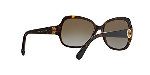 Tory Burch Women's 0TY7059 Sunglasses, Dark Tortoise