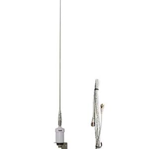 Tram 1602 Marine VHF Antenna 6 dBd SO239 Base with RG58 Coax Cable UHF/PL259 connectors