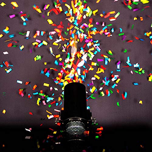 CHAUVET DJ FunFetti Shot Professional Confetti Launcher w/Wireless Remote for Concerts, Parties, and Special Events