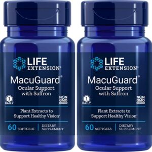 Life Extension Macuguard Ocular Support, 60 Count (Pack of 2)