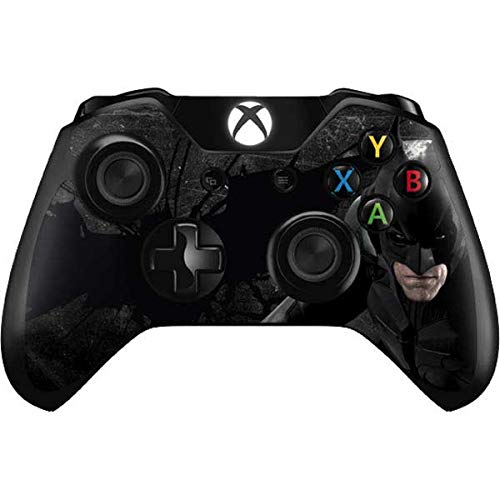 Skinit Decal Gaming Skin compatible with Xbox One Controller - Officially Licensed Warner Bros Batman in Black Design