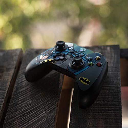 Skinit Decal Gaming Skin compatible with Xbox One Controller - Officially Licensed Warner Bros Batman Ready for Action Design