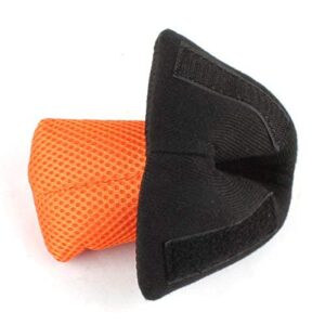 Craftsman Golf Blade Putter Head Cover Black Orange/Blue Mesh for Scotty Ping Callaway Odyssey Etc. (Black & Orange)