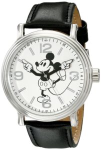 disney mickey mouse adult vintage articulating hands analog quartz watch