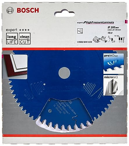 Bosch 2608644133 EXTRH 6.5" x 20mm 48T Circular Saw Blade Top Precision