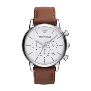 Emporio Armani Men's AR1846 Dress Brown Leather Watch