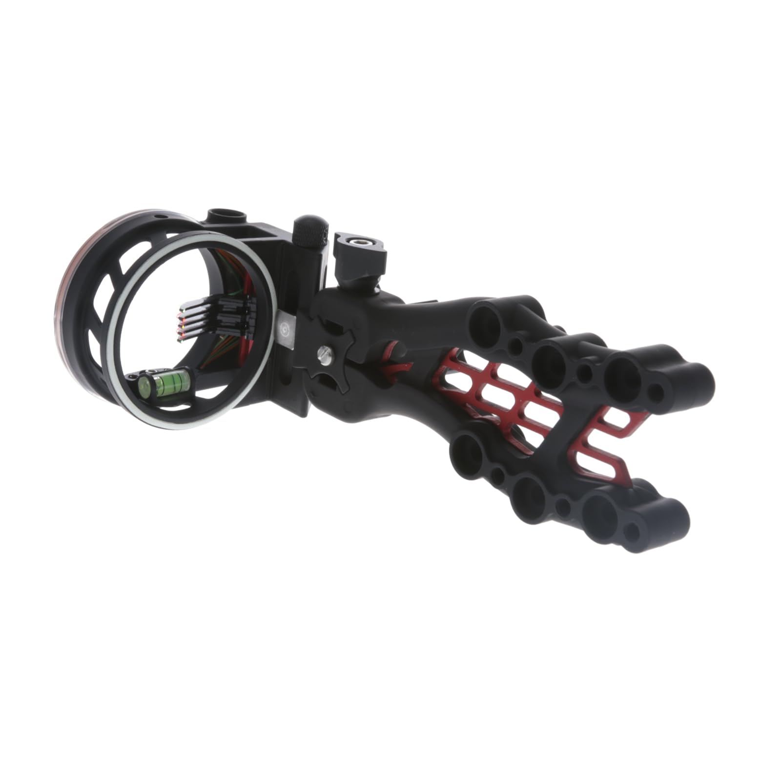 TRUGLO Carbon Hybrid Ultra Lightweight Micro-Adjustable 5-Pin Hunting Bow Sight, Black