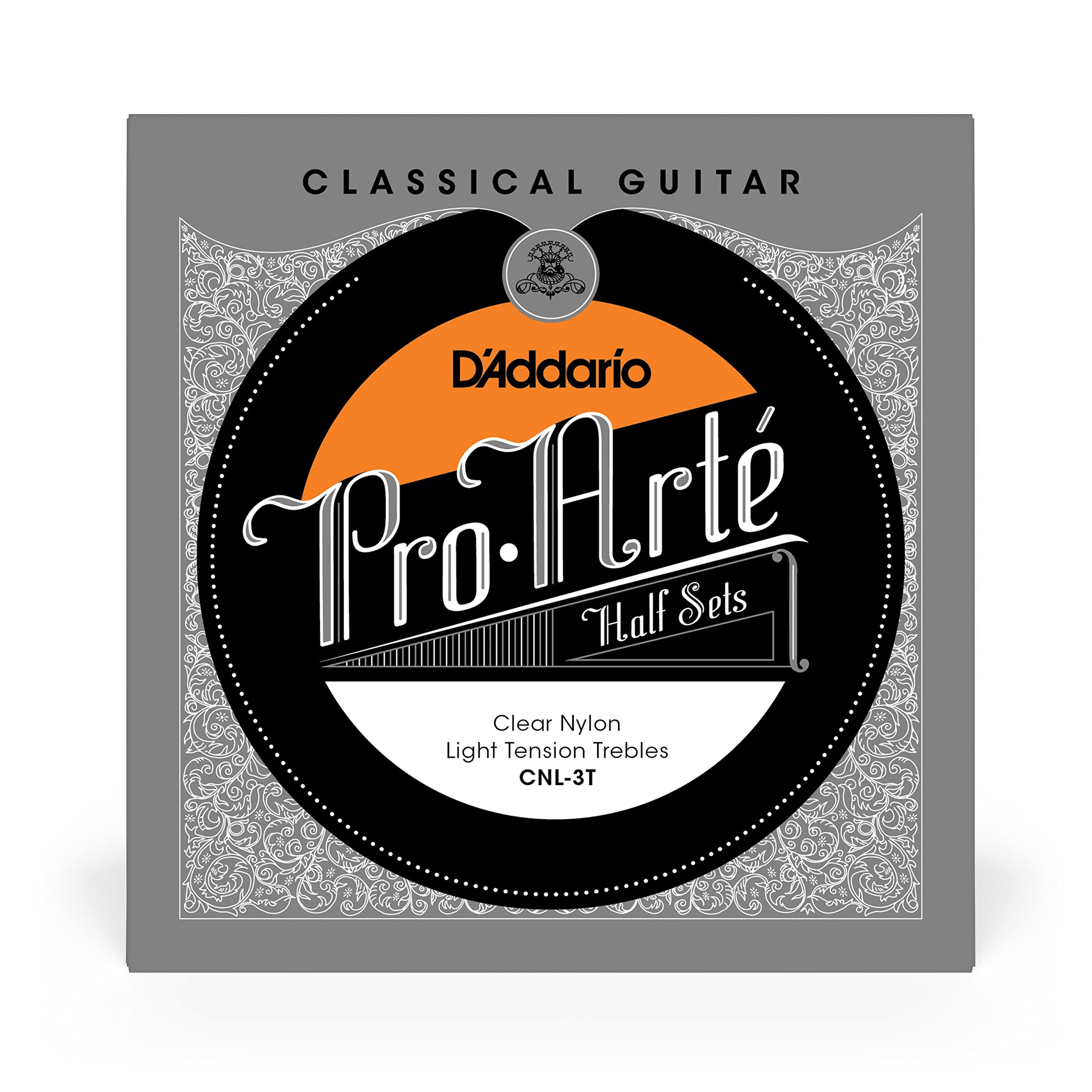 D'Addario CNL-3T Nylon Classical Guitar Strings, Light