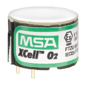 MSA 10106729 Xcell O2 Oxygen Sensor Replacement for ALTAIR 4X/5X Multi-Gas Detectors, Measure Oxygen Levels, 0-30% Vol O2 Range, 0.1% Resolution