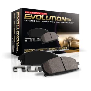 power stop 17-1653, z17 front ceramic brake pads with hardware