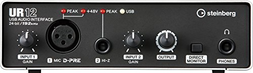 Yamaha Steinberg UR12 USB Audio Interface, small