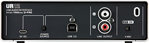 Yamaha Steinberg UR12 USB Audio Interface, small