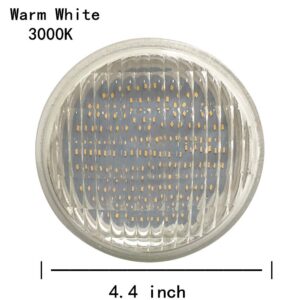 VSTAR LED PAR36 9W 12V Warm White,Multi-Purpose Base,Landscape Lighting(Pack of 6)