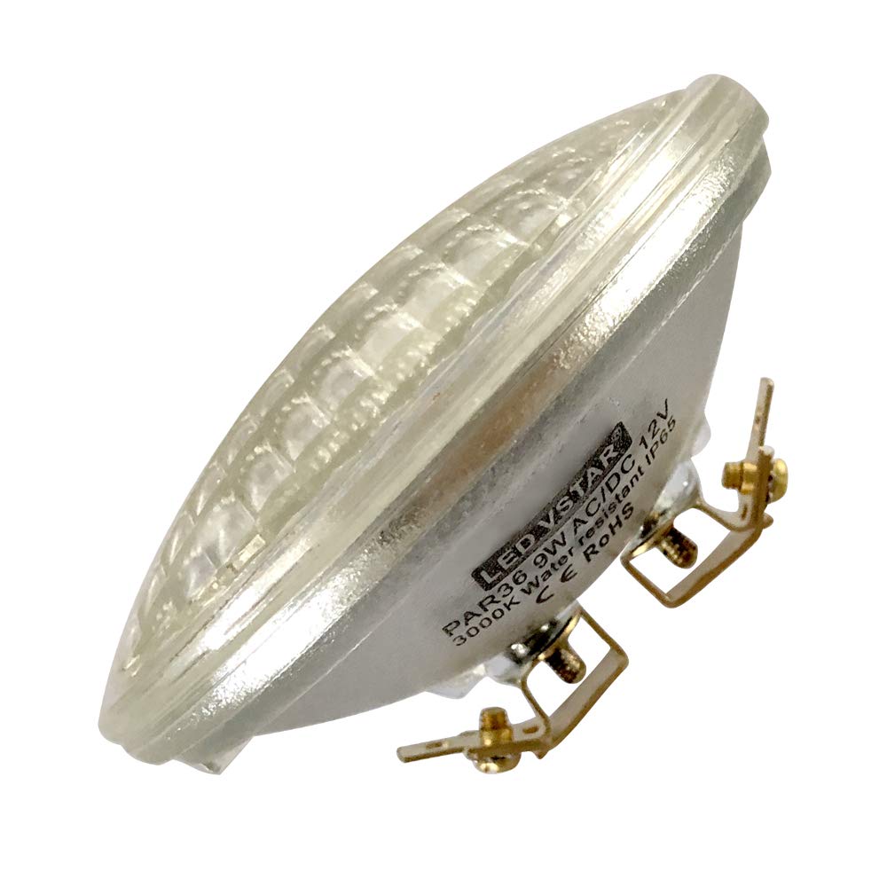 VSTAR LED PAR36 9W 12V Warm White,Multi-Purpose Base,Landscape Lighting(Pack of 6)