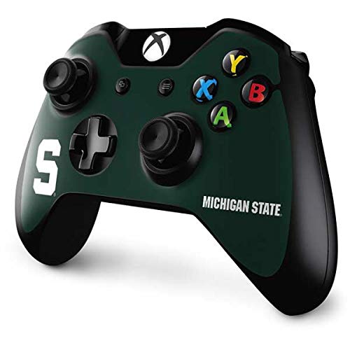 Skinit Decal Gaming Skin Compatible with Xbox One Controller - Officially Licensed College Michigan State University Spartans S Design