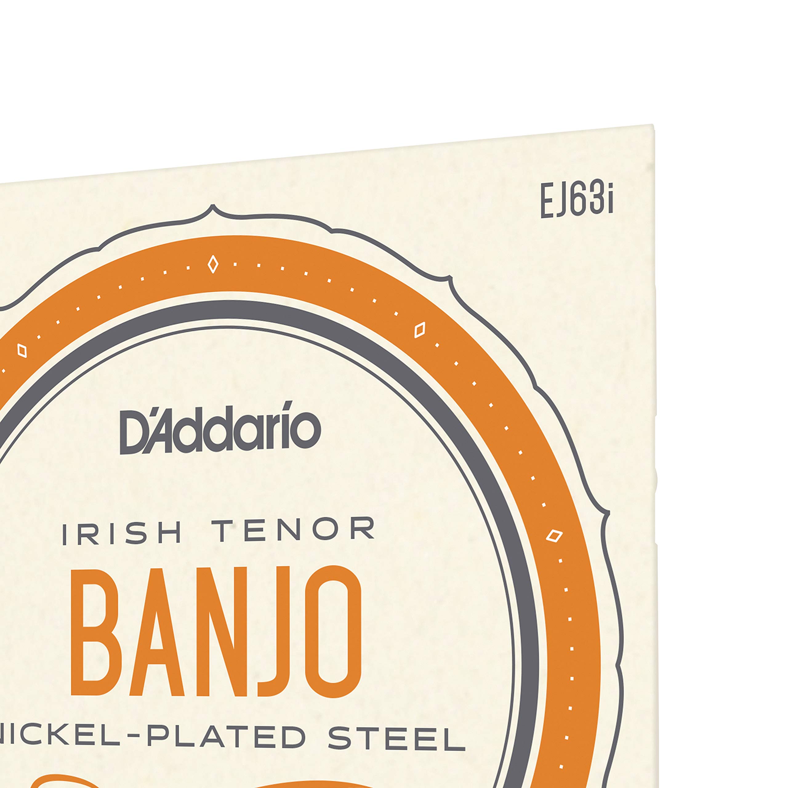 D'Addario EJ63i 12-36 Nickel Irish Tenor Banjo String