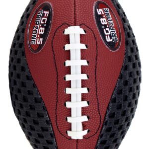 fun gripper Grip Zone 8.5 inch Pee Wee Football -Traditional, Black, Brown, Kids Perfect gripping Footballs by: Saturnian I P.E Supplier