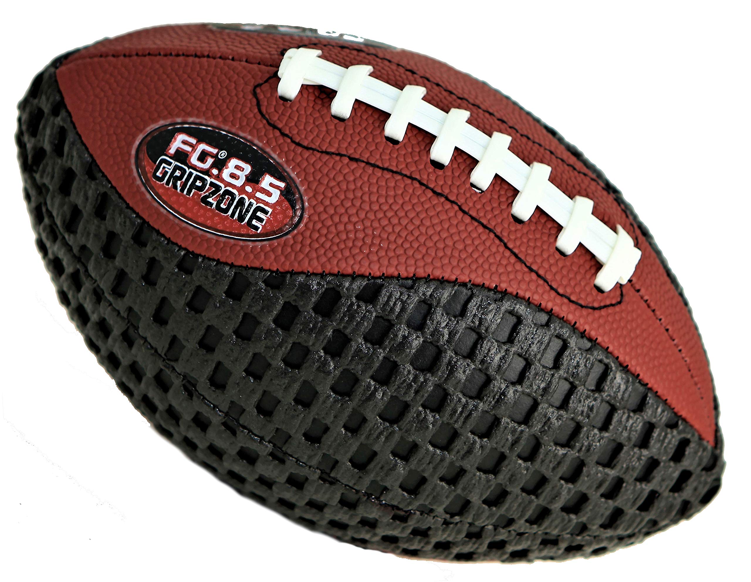 fun gripper Grip Zone 8.5 inch Pee Wee Football -Traditional, Black, Brown, Kids Perfect gripping Footballs by: Saturnian I P.E Supplier