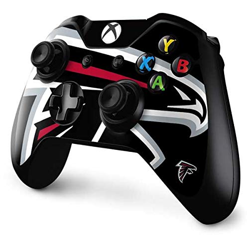 Skinit Decal Gaming Skin compatible with Xbox One Controller - Officially Licensed NFL Atlanta Falcons Large Logo Design