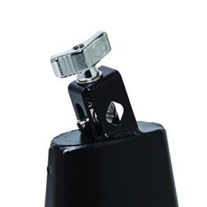 LP ROCK Ridge Rider Cowbell with ½ inch Mount Black LP008-N