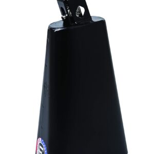 Latin Percussion LP007-N 8-Inch Rock Cowbell with Self-Aligning Mount,Black,1/2-Inch