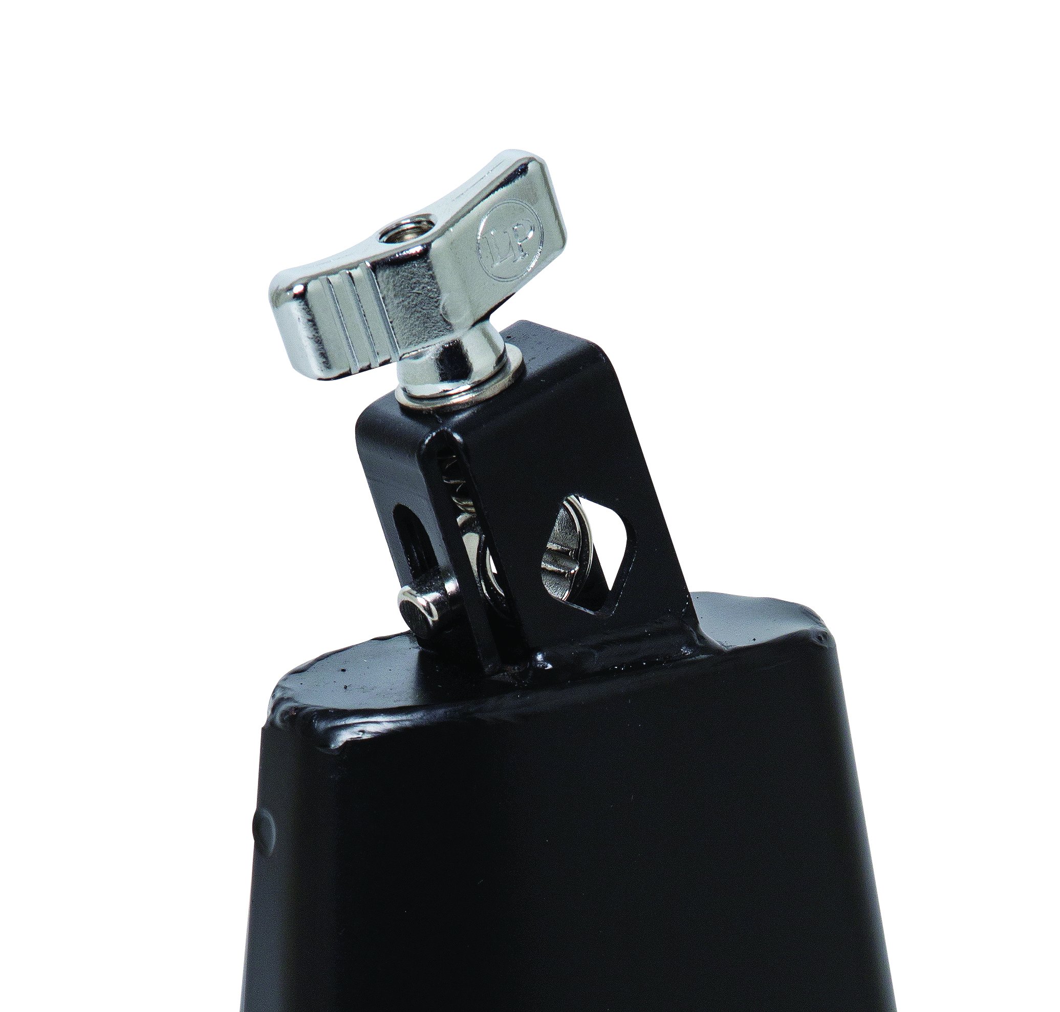 Latin Percussion LP007-N 8-Inch Rock Cowbell with Self-Aligning Mount,Black,1/2-Inch