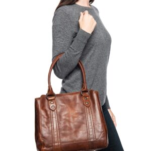 Frye Melissa Tote, Cognac, One Size